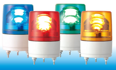 LED-Drehspiegelleuchte mit bürstenlosem Motor, 100mm