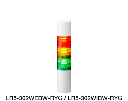 Φ50 LED-Signalsäule (kompatibel mit Ethernet / EtherNet/IP-Steuerung) LR5-LAN Serie