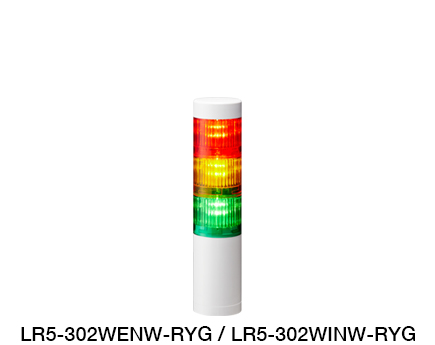 Φ50 LED-Signalsäule (kompatibel mit Ethernet / EtherNet/IP-Steuerung) LR5-LAN Serie