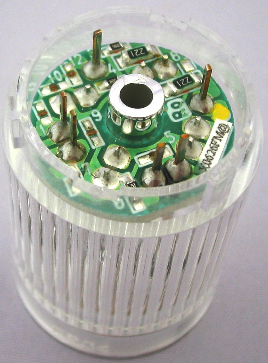 
															LED Unit Assembly: Amber (clear lens)
