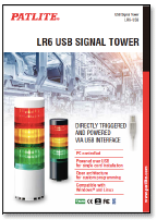 USB-Signalsäule LR6-USB (Englisch)<br> <br> 