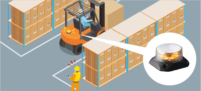 Sicherheitsmaßnahmen in Logistiklagern