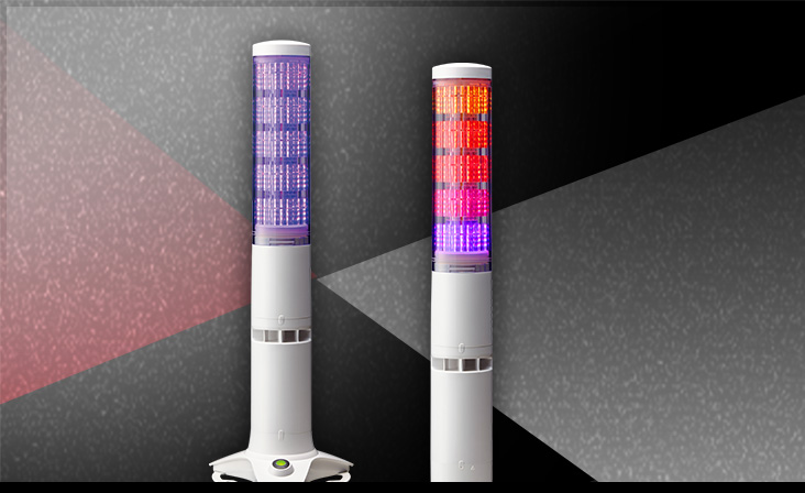 Mehrfarbige LED-Signalsäule